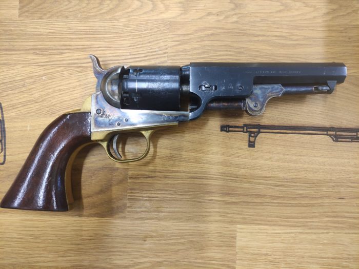 perkusní revolver F.LLI PIETTA, Mikeš Miroslav, ev. č. 12